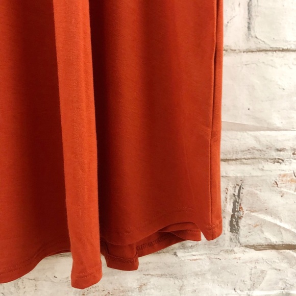 Orange Lattice Dress - Picture 4 of 5